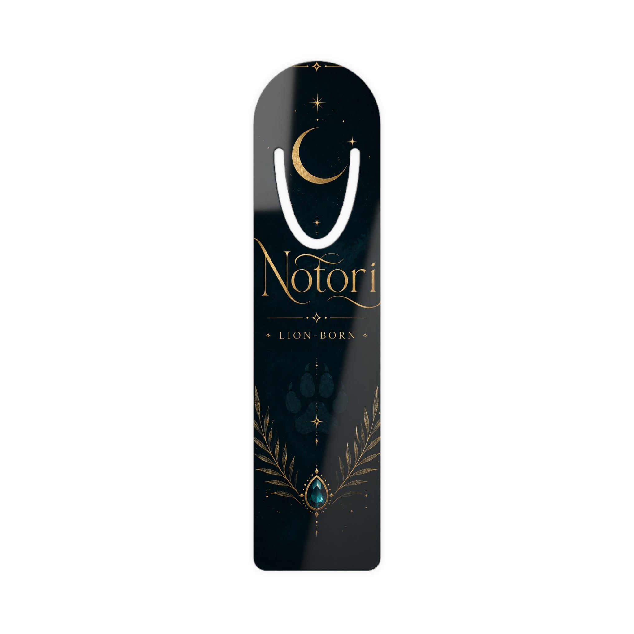 Notori Lion-Born Aluminum Bookmark