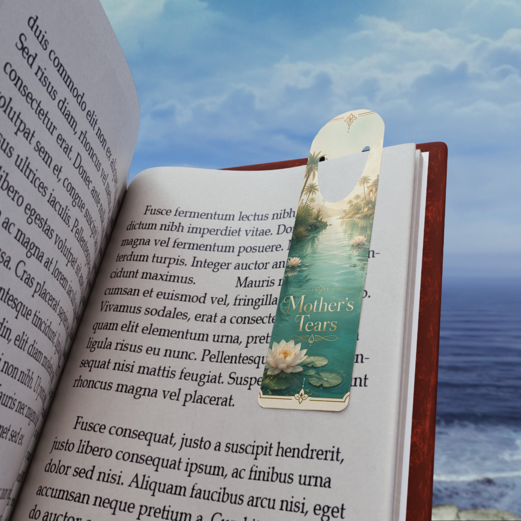 Mother’s Tears Aluminum Bookmark