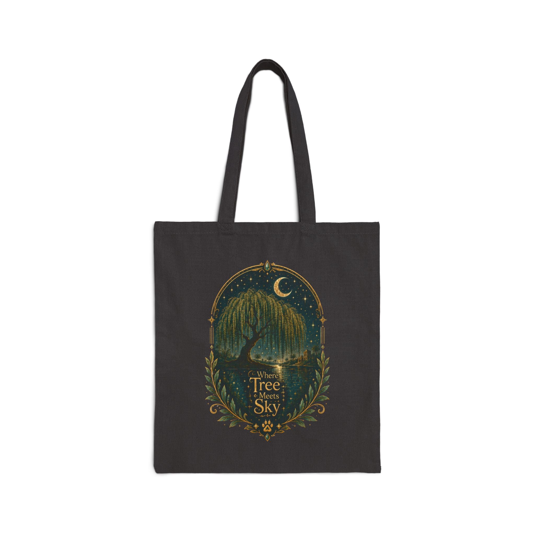 Where Tree Meets Sky Canvas Tote Bag