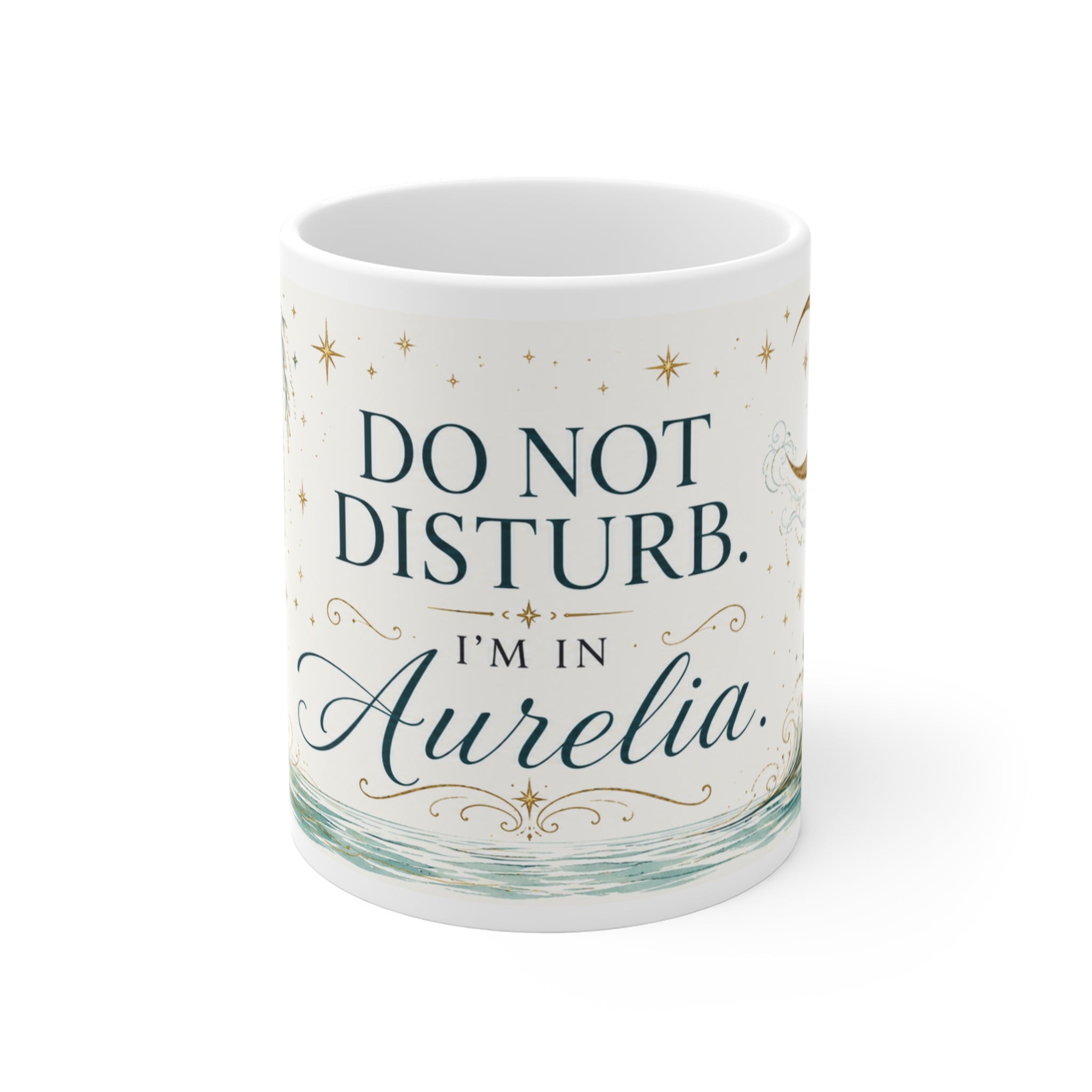 Do Not Disturb. I’m in Aurelia. Mug