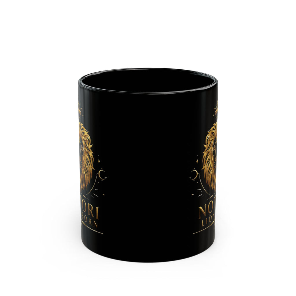 Notori Lion-Born Black Mug