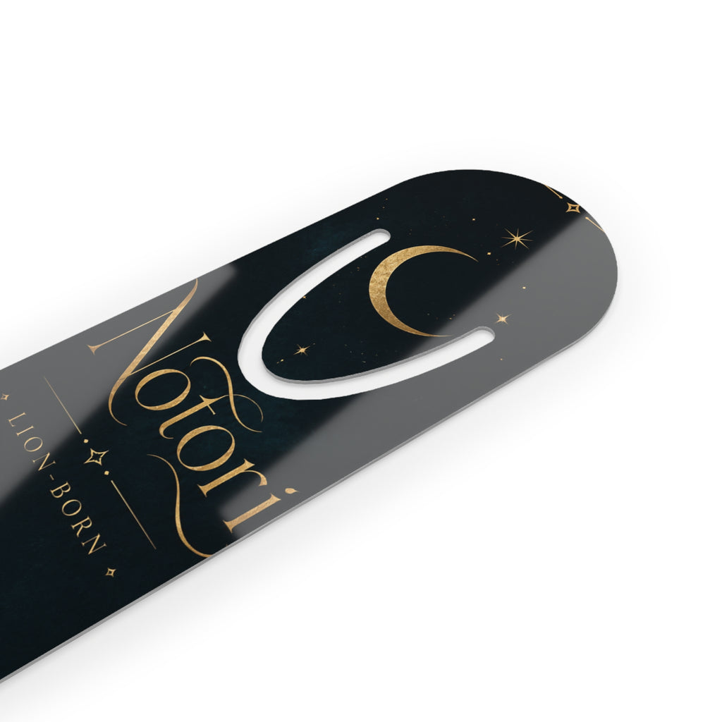 Notori Lion-Born Aluminum Bookmark