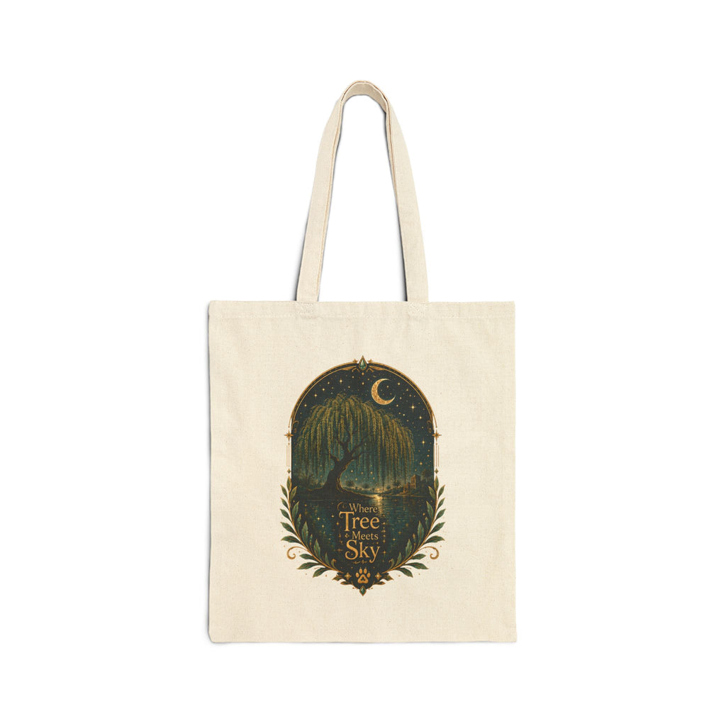 Where Tree Meets Sky Canvas Tote Bag