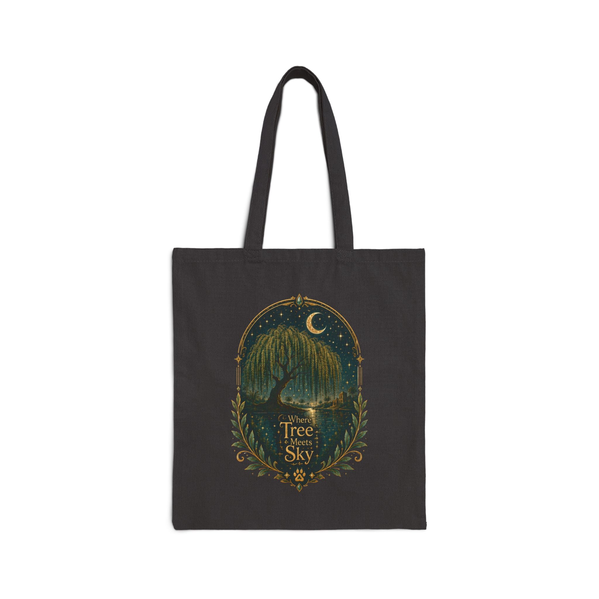 Where Tree Meets Sky Canvas Tote Bag